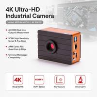 Caméra de microscope 4K en gros avec capteur Sony pour la recherche stéréo, métallographique et biologique CE FCC MSS-M-4K21N