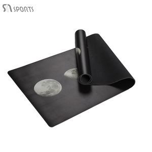 Tapete de Yoga de PU de Alta Calidad con Impresión de Logotipo Personalizado, Tapete Grueso para Gimnasio en Casa - Venta al Por Mayor - Product Image 3