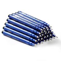 Marqueurs de croquis noirs à pointe fine ensemble de stylo à aiguille fine pigmentée pour dessiner un stylo micron micron en plastique avec pointe fine