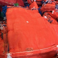 5 Maten Plastic Mesh Netto Zak Rood Voor Groente Fruit Noten Speelgoed Opbergzakken