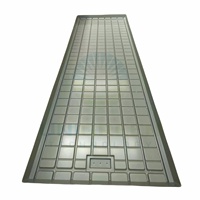 Plateau de culture de table d'inondation utilisé pour serre hydroponique Grands plateaux en plastique avec cadre Plateaux hydroponiques de flux et de reflux pour l'horticulture