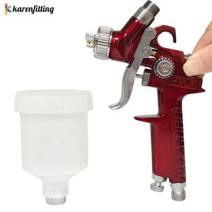 Pistolet à peinture pneumatique HVLP professionnel, mini aérographe, buse de 0,5/0,8/1,0 mm pour la peinture de voitures et de meubles - Product Image 1