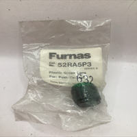 Lentille en plastique verte série B Plc 52ra5p3 pour bouton poussoir, neuve et durable