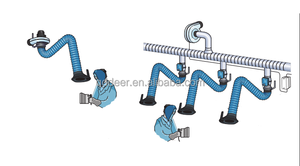Bras d'extraction de fumée de soudage industriel/ventilateur d'extraction de fumée flexible/bras de hotte d'aspiration de fumée - Product Image 5