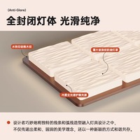 Plafonnier vintage japonais Wabi Sabi, lampe encastrée rétro en bois de noyer LED pour salon, chambre, couloir