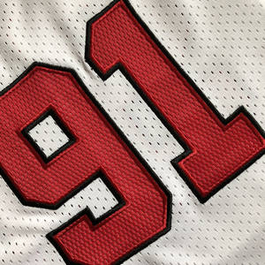 Maglia da basket 1998 estate ad asciugatura rapida in poliestere traspirante stampato Technics transfrontaliero - Product Image 4