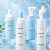 Bouteille Pompe Mousse PET Personnalisée 100ml 200ml pour Nettoyant Visage, Savon Liquide pour les Mains, Mousse Lavante – Emballage OEM ODM