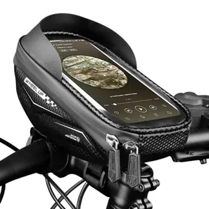 自転車バッグハードシェルカーバッグタッチスクリーン携帯電話防水マウンテンバイクサイクリングバッグ