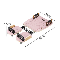 Planche de Pilates pliable multifonctionnelle en bois écologique pour la maison et la salle de sport – Vente en gros à chaud