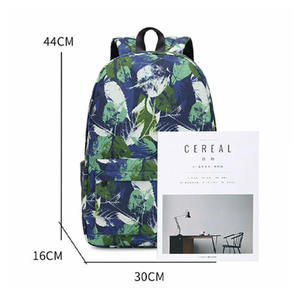 Mochila escolar de bolsillo <span class=keywords><strong>para</strong></span> <span class=keywords><strong>adolescentes</strong></span>, Enfriador de almuerzo, con estampado de flores personalizado <span class=keywords><strong>para</strong></span> niños, 24 horas de duración, moda en línea - Product Image 3