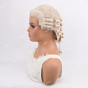 <span class=keywords><strong>Perruque</strong></span> professionnelle pour femme avocat/<span class=keywords><strong>juge</strong></span>, qualité supérieure, prix usine - Product Image 2