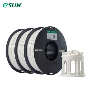 เส้นพลาสติกสำหรับเครื่องพิมพ์สามมิติ ESUN PLA ขนาด 1.75 มม. สีขาว สำหรับพิมพ์แบบ FDM PLA น้ำหนัก 1 กก./2.2 ปอนด์ อุณหภูมิการพิมพ์ 210-230 องศาเซลเซียส ℃   <span class=keywords><strong>ราคา</strong></span>ส่งจากโรงงาน <span class=keywords><strong>ราคา</strong></span>ถูก - Product Image 1