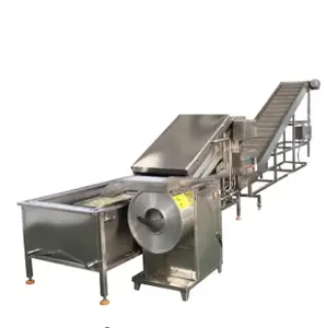 Linha de produção de batata batata batata batata batatas fritas congeladas equipamentos de processamento