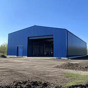 Maison préfabriquée de structure de bâtiment d'entrepôt de matériaux d'usine commerciale pour le chevron structurel en acier de hangar - Product Image 5