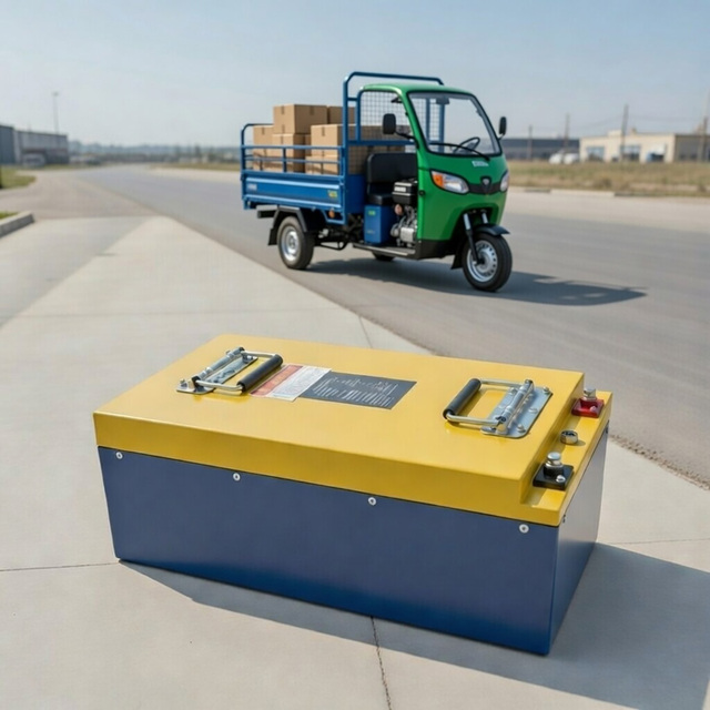 60V 72V 96V LiFePO4 Lithium Battery Packs 100Ah 200Ah for Electric Rickshaw Tricycle Golf Cart Sightseeing Car BMS Customizable