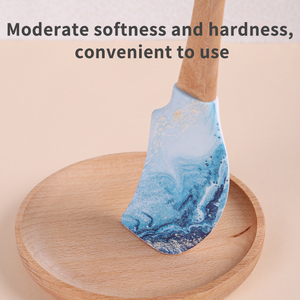 Utensili da Cucina in Silicone di Alta Qualità Ecologici e Adatti agli Alimenti - Spatola Resistente al Calore per Tagliare Pasticceria e Prodotti da Forno - Product Image 4