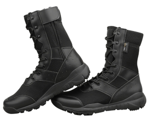 Botas de Desierto Ligeras y Transpirables TSB1102 con Cierre Lateral, Suelas Ligeras de EVA, Parte Superior de Tela o Malla Negra, B MOVE - Product Image 1