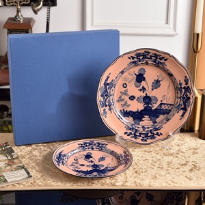 Hot Floral Porcelain <b>Plate</b> with Italian Style for Home Use and Wedding Decorative Dinnerware <b>Set</b> - Product Image 1