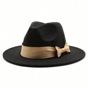 Sombreros Fedora de Ala Ancha de Dos Tonos para Exteriores, Unisex, Venta al por Mayor 2022 - Product Image 3