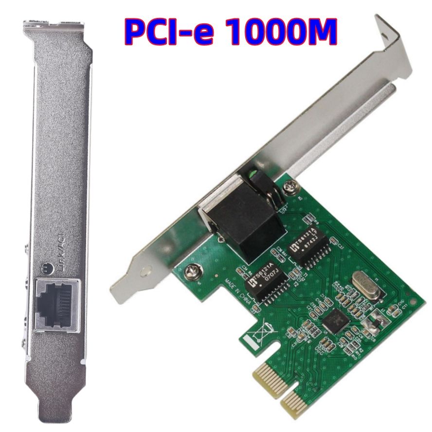 Controller LAN 10/100/1000M Scheda Di Rete Gigabit Ethernet PCI Express Per PC Desktop - Bps Scheda Rete 10 100 1000mbps - Foto 9