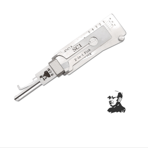 Lishi 2 Trong 1 Chính Hãng Bộ Chọn Khóa GO2R KW1KW5 M1M2 AM5 BE2 SC1 SC4 R52 Và Bộ Giải Mã Đồ Dùng Cho Thợ Khóa - Product Image 1