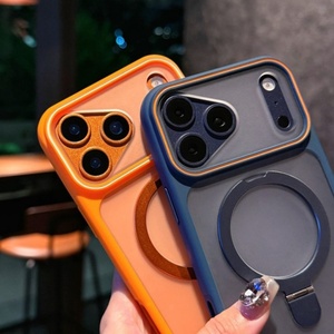 เคสโทรศัพท์มือถือแบบด้านรุ่นใหม่ล่าสุด พร้อมห่วงแม่เหล็กสำหรับ iPhone 17Air 16 promax 15plus 13 12 11 ป้องกันการกระแทก - Product Image 3