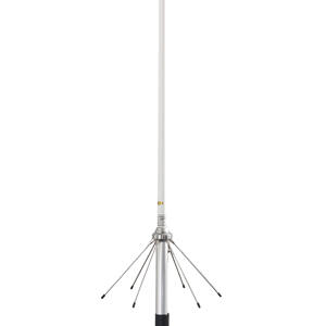 UV-Funkantenne 144/435 MHz Dualband VHF/UHF Omnidirektionale Vertikale Glasfaser-Stationsantenne Diamond 300x für <span class=keywords><strong>Outdoor</strong></span>-Repeater und Walkie-Talkies - Product Image 1