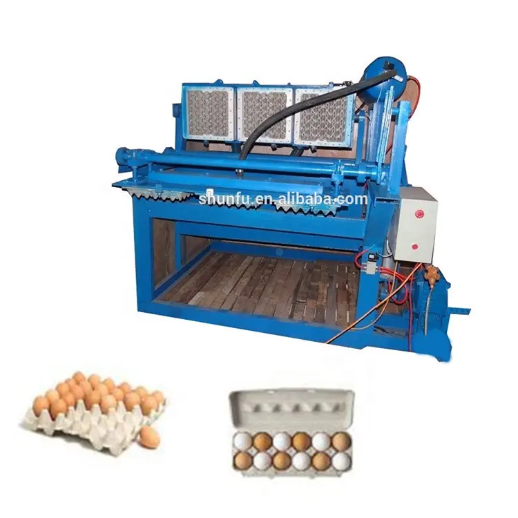 Multi layer metal drying pulp egg tray making machine cost, carton pulp paper egg tray machine price