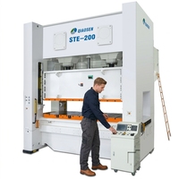 Presse mécanique de type H entièrement automatique de 200 tonnes pour le poinçonnage de pièces métalliques