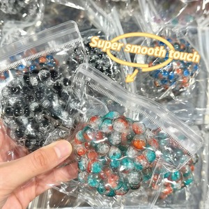 Nueva Pelota Antiestrés Bead Burst, Juguete Blandito de TPR Hecho a Mano, Lindo Juguete para Apretar, Descompresión para Niñas, Niños, Unisex, Alivio de la Ansiedad - Product Image 2