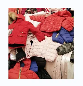 Оптовая продажа, Дизайнерская куртка, зимняя одежда, продажа подержанной одежды, тюков, детская одежда, тюков
