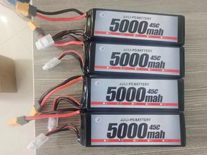 좋은 가격 FPV 배터리 높은 방전 속도 90C 5000mah 3s 11.1v 4s 14.8v 6s 22.2v 3.7v 충전식 배터리 <span class=keywords><strong>rc</strong></span> 무인 항공기 및 자동차 용 - Product Image 4