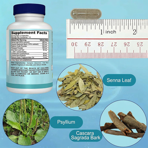 Cápsulas de Limpieza de <span class=keywords><strong>Colon</strong></span> de 15 Días, Suplemento OEM, Mejora la Inmunidad, Alivia las Molestias, Apoya la Salud Intestinal, Hoja de Senna, Cáscara de Psyllium - Product Image 3