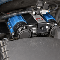 HF CKMA12 /24V Single Cylinder 150PSI 4x4 Portable Air Compressor Pump for Offroad Locker Tire Inflator Jeep SUV Truck