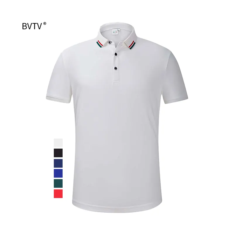 Office Embroidered Cotton Polo Shirt 