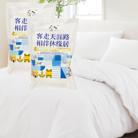 Ensemble de draps de lit jetables hygiéniques en 4 pièces, ensemble de literie portable non tissé
