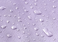 Bâche en plastique enduite de LDPE résistante, imperméable, couleur violet clair