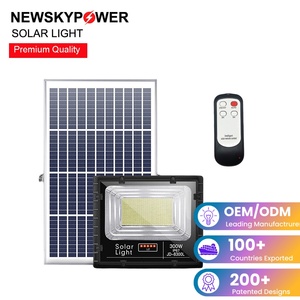 Jd ip67 6500k 1200 מ 'אלומיניום הוביל אור מבול שמש עם סוללה גדולה <span class=keywords><strong>13000mah</strong></span> עבור איצטדיונים בחצר הפארק קהילת המגורים - Product Image 1