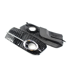 Rejilla Inferior Delantera para Audi Q5, Rejillas de Panal para Faros Antiniebla, 2013-2016, ABS Negro, Estilo Deportivo - Product Image 2