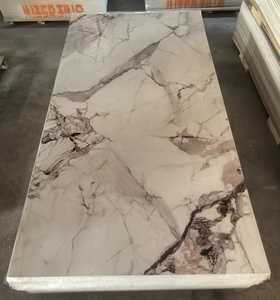 Panneau et plaque UV à texture marbre, haute brillance, résistant à l'eau et au feu, léger, pour la décoration intérieure - Product Image 4