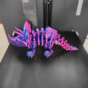 Jouet Dragon 3D toutes saisons en tiges de plastique, modèle imprimé en 3D, jouet modèle de Tyrannosaurus Rex imprimé en 3D - Product Image 3