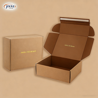 Boîtes d'expédition en carton ondulé écologiques en gros, personnalisables avec logo, pour emballage postal et envoi de colis