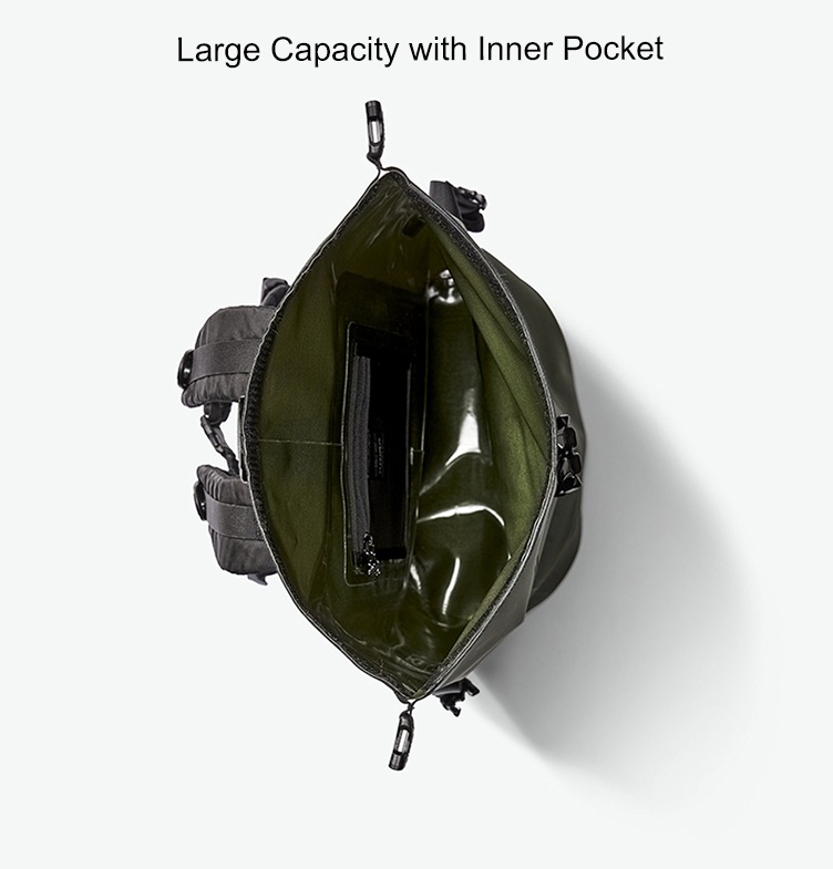 Custom Men Roll-Top PVC Dry Bag Waterproof Backpack Fully Waterproof Bag