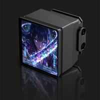 Refroidisseur AIO pour PC de jeu LOVINGCOOL SC60, écran magnétique de 4,0 pouces pour châssis d'ordinateur, échantillons disponibles, stock direct, livraison immédiate