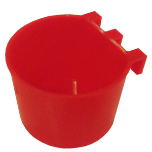 Nuovo 25g 50g ciotola di plastica per mangiatoia per uccelli riciclata per pappagallo canarino - Product Image 3