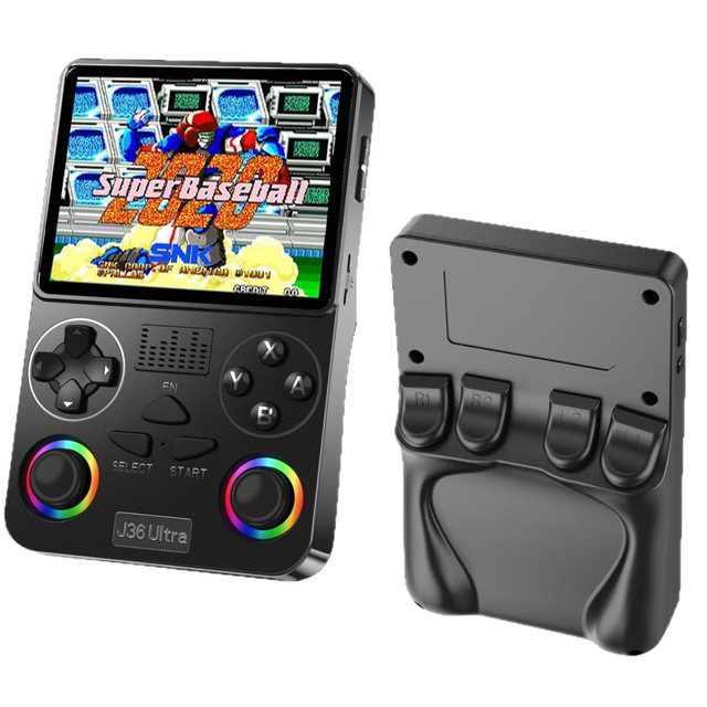 J36 Ultra Android Handheld Game Console with Wireless Communication ACT Action Game YouTube Video Watching Capability