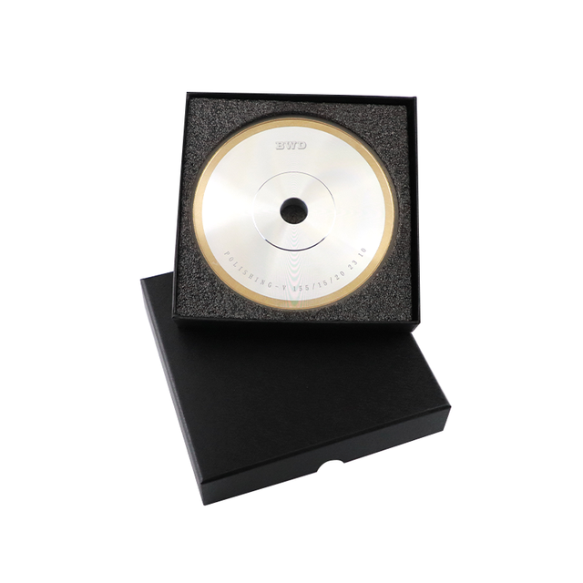 BWD 155mm Polishing-V Diamond Wheel | Professional Auto Lens Edger Disc | 155/15/20 Elite