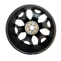 Adapté aux jantes en alliage d'aluminium BYD Fangcheng Leopard Deep Dish de 20 pouces, nouvelles 5 jantes d'origine avec anneau en acier
