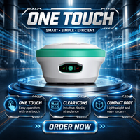 MR5010 Berperingkat IP68 -30~65 Suhu Operasi 4G/Bluetooth/WiFi GALILEO BDS Sistem Pengukuran RTK Visi Cerdas China