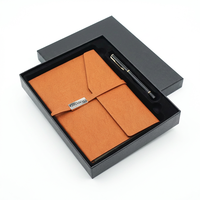 Ensemble de carnets haut de gamme personnalisés pour entreprise, format A5 avec stylo, fermoir métallique, ensemble de carnets pour offrir en cadeau, fabrication originale
